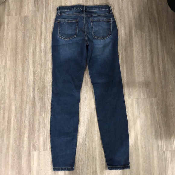 R Jeans The Sculpting navy blue stretchy comfortable jeans size 28 - Picture 4 of 5